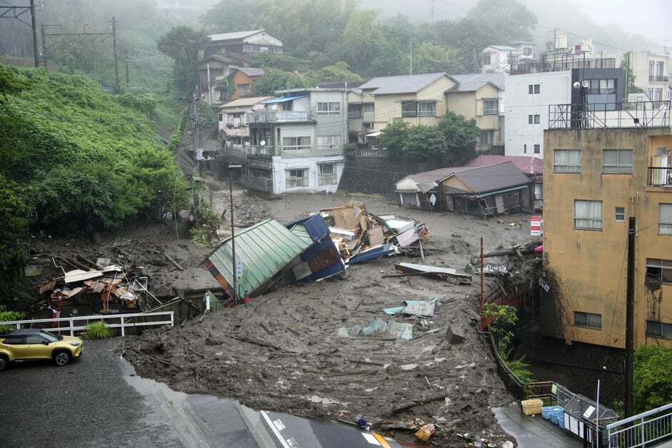 ญี่ปุ่นดินถล่ม! สูญหาย 20 ชีวิต หน่วยกู้ภัยระดมค้นหาท่ามกลางฝนตกหนัก