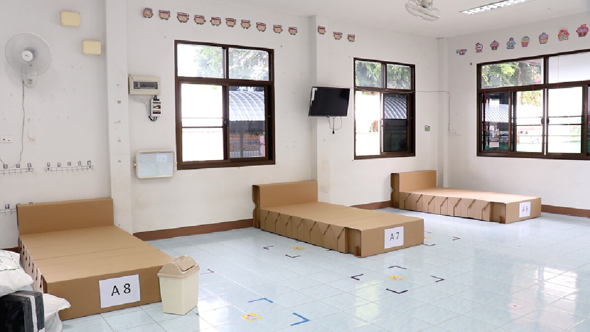 ศูนย์พักคอยประจำตำบล อำเภอเมืองขอนแก่นพร้อมรับกลุ่มเสี่ยงกลับบ้าน