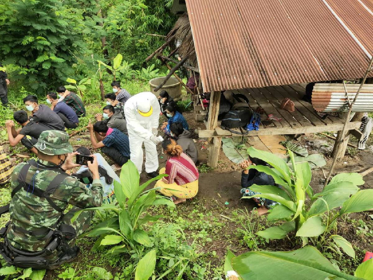 กองทัพแรงงานเถื่อนโผล่ชายแดนแม่ระมาดสกัดเท่าไหร่ก็ไม่หมด