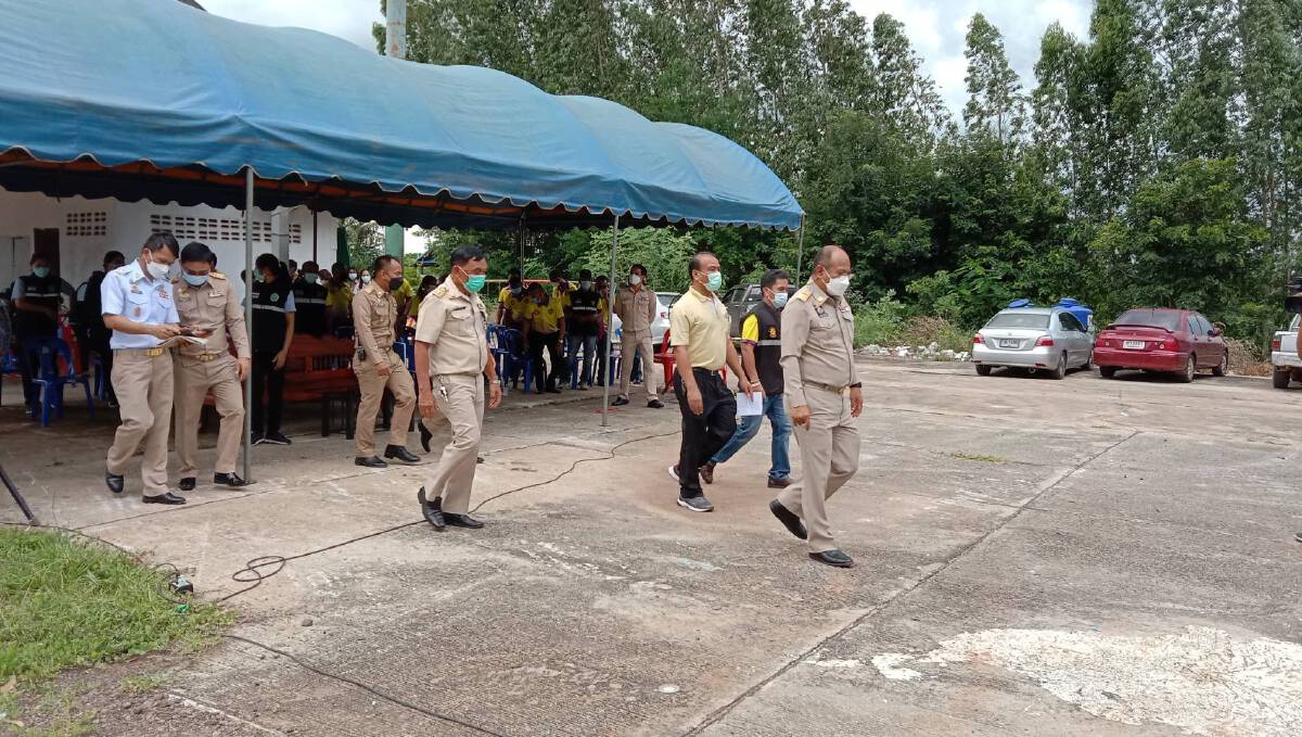 ผู้ว่าฯโคราชสั่งทุกอำเภอหาที่ทำโรงพยาบาลสนามรับผู้ป่วยที่กำลังล้น