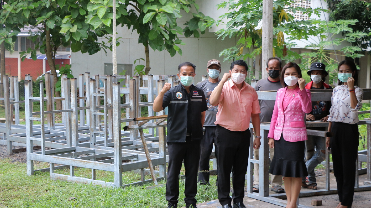 หนองบัวลำภูร่วมด้วยช่วยกันบริจาคเตียงเก่าใช้ในโรงพยาบาลสนาม