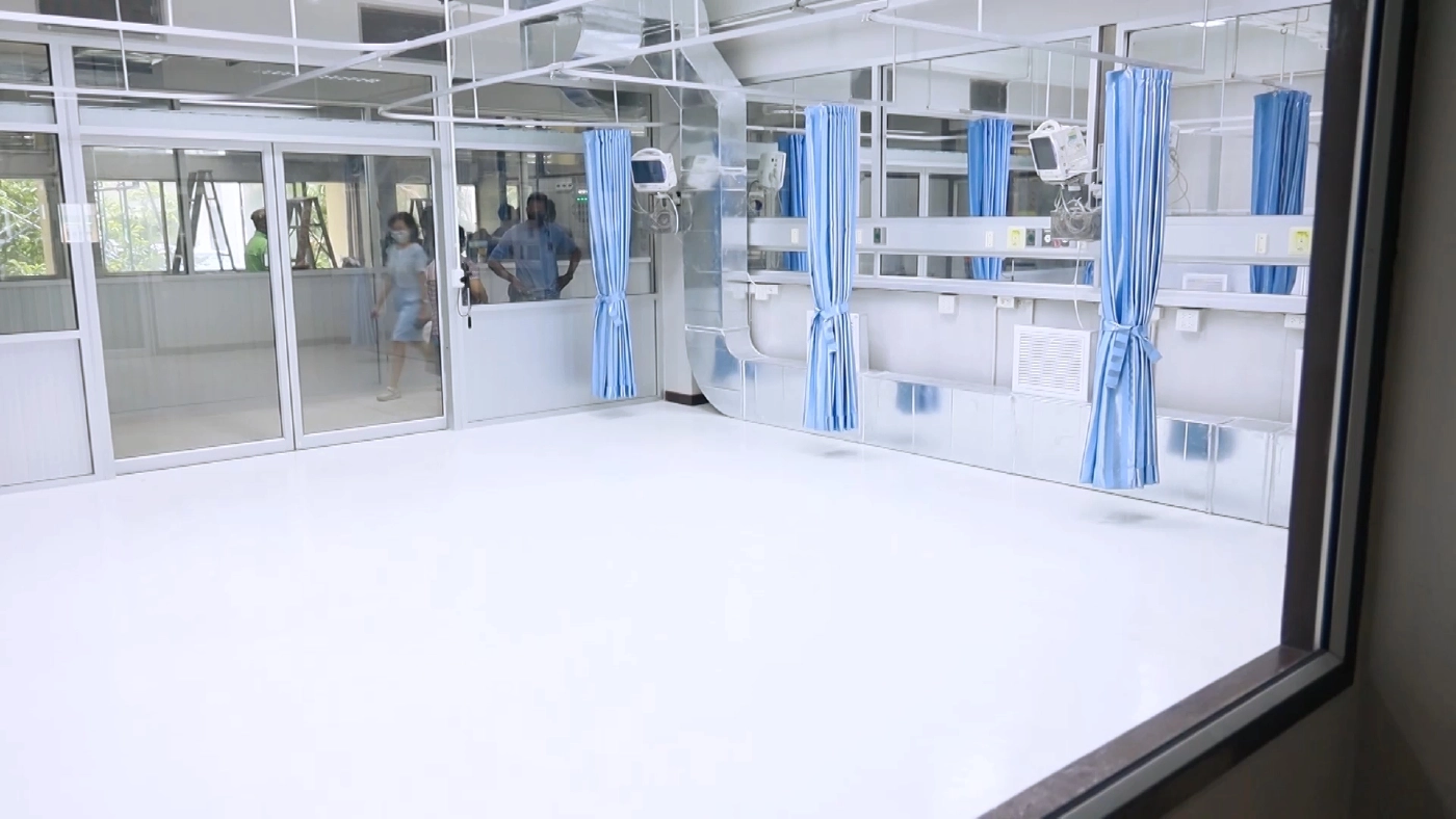 รพ.หาดใหญ่เพิ่มเตียงไอซียูรองรับคนไข้สีแดงเพิ่ม