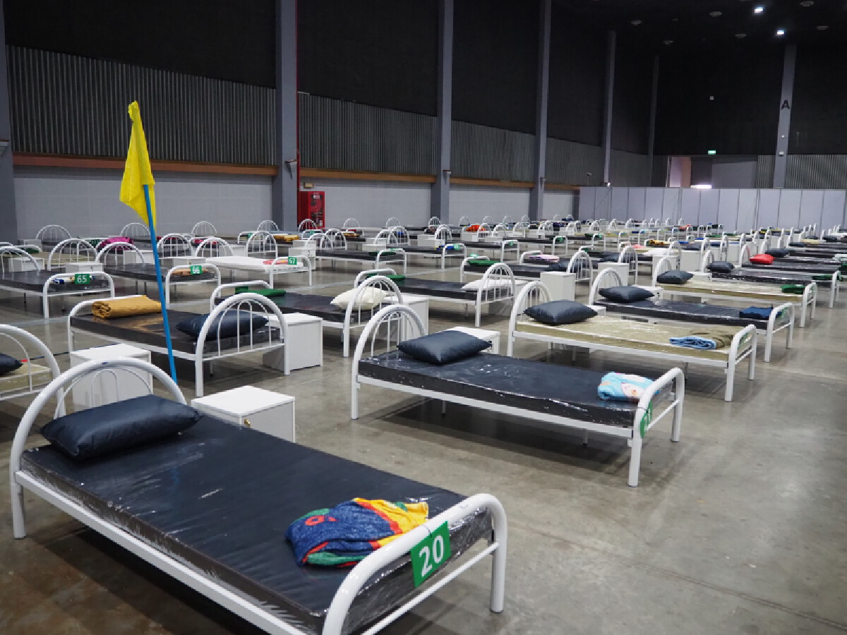 รพ.สนามจังหวัดเชียงใหม่ติดตั้งพร้อมรับมือโควิดรอบใหม่