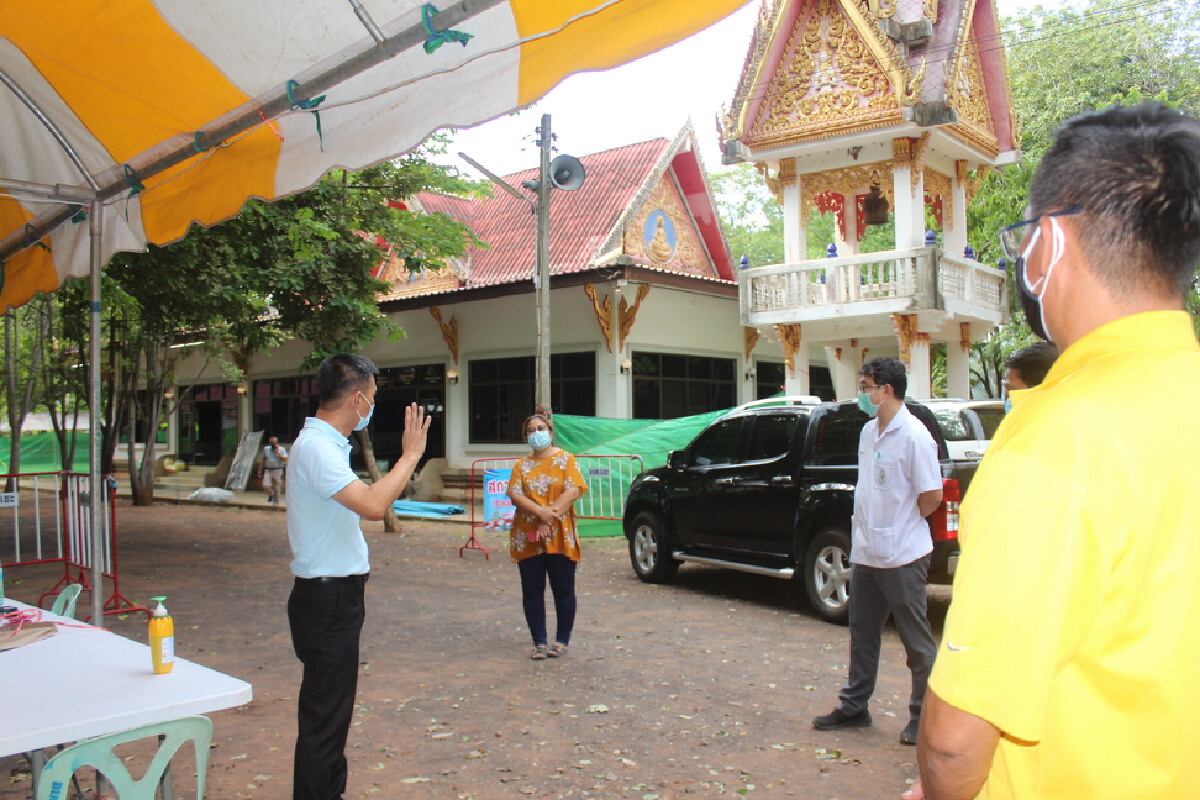 รพ.ครบุรีเตียงโควิด-19 ล้นแล้ว อำเภอเร่งสร้างจุดพักคอยรับมือ