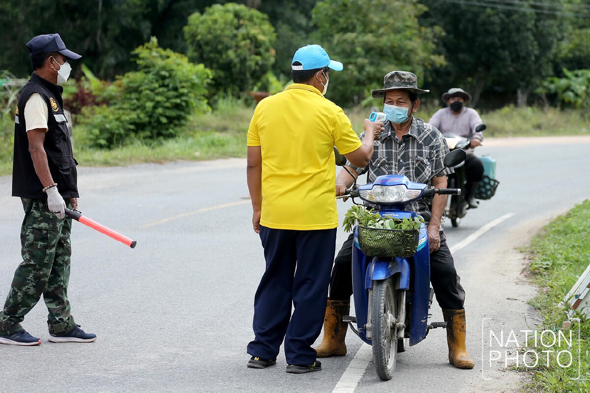 เข้มด่านตรวจ 9 จุดทั่วเมืองสงขลา พบผู้เดินทางถูกปฏิเสธนับพันราย