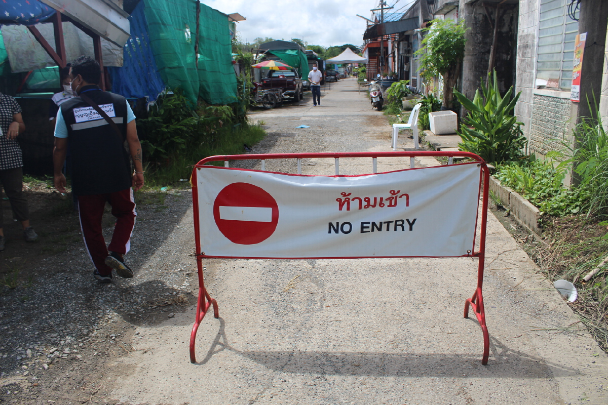 ผู้ว่าฯเชียงราย ตรวจชุมชนเมียนมา-พบติดเชื้อโควิด1ราย
