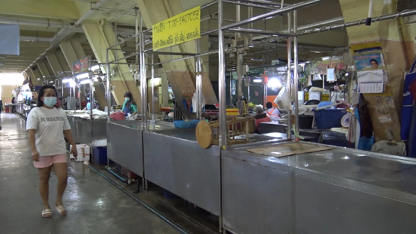 ปิดตลาดทรัพย์สินสงขลา 7 วัน เร่งตรวจหาเชื้อแม่ค้าทั้งตลาด
