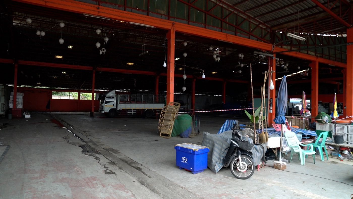 ตลาดศรีเมืองทองพบติดเชื้อโควิด 6 คน เร่งตรวจเชิงรุกรอผล 125 คน