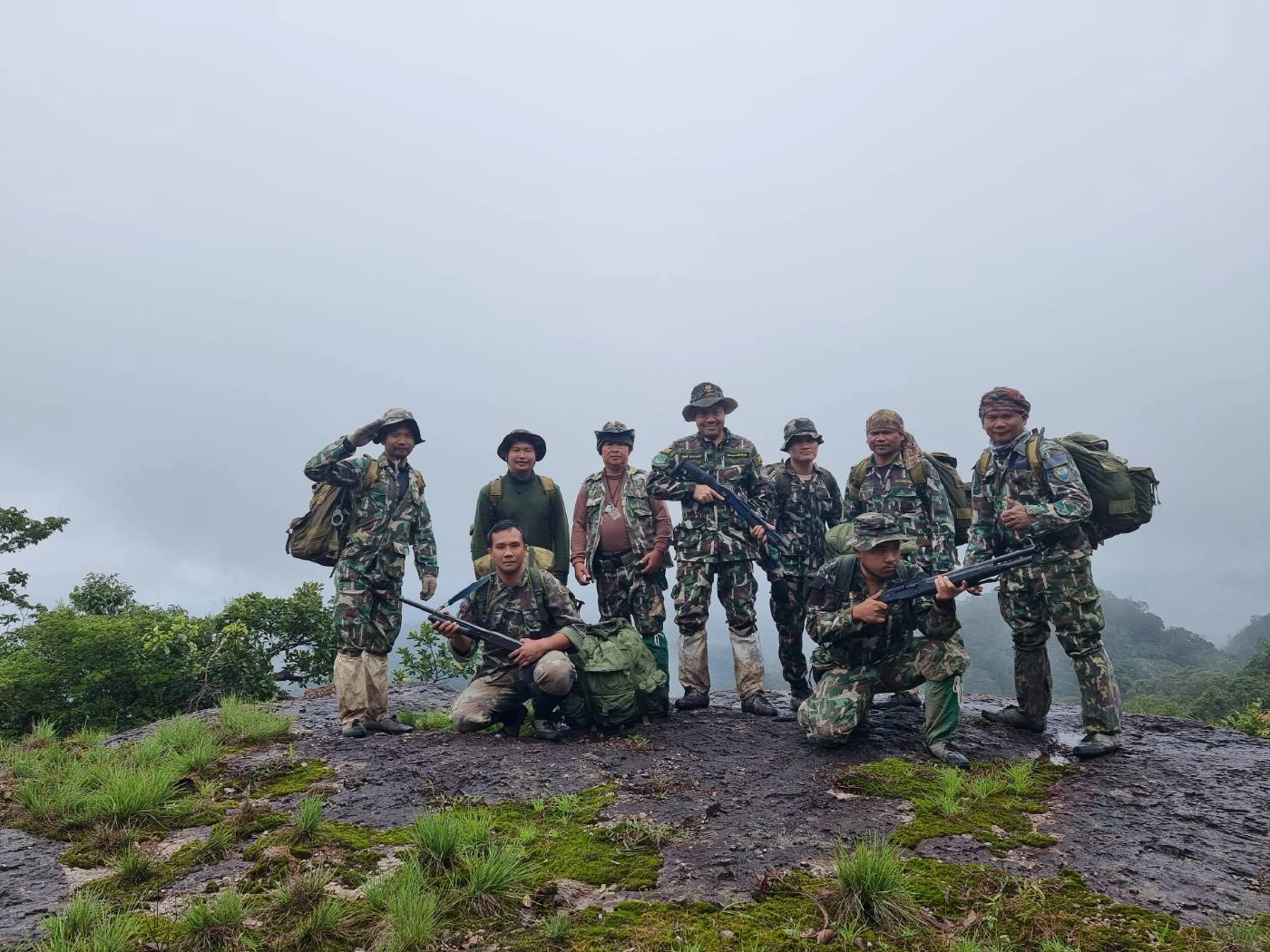 หน.อุทยานเขาใหญ่นำทีมลุยสำรวจผืนป่าวิเคราะห์ปัจจัยเสี่ยง