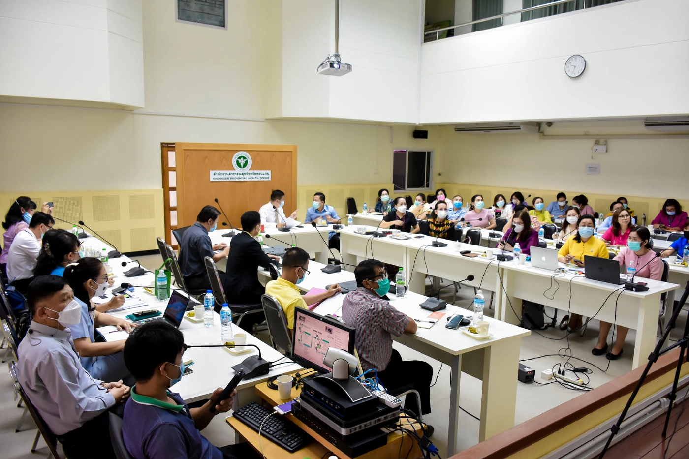 ขอนแก่นสรุปตัวเลขป่วยโควิด-19สะสมมากถึง2,572รายตายแล้ว12คน