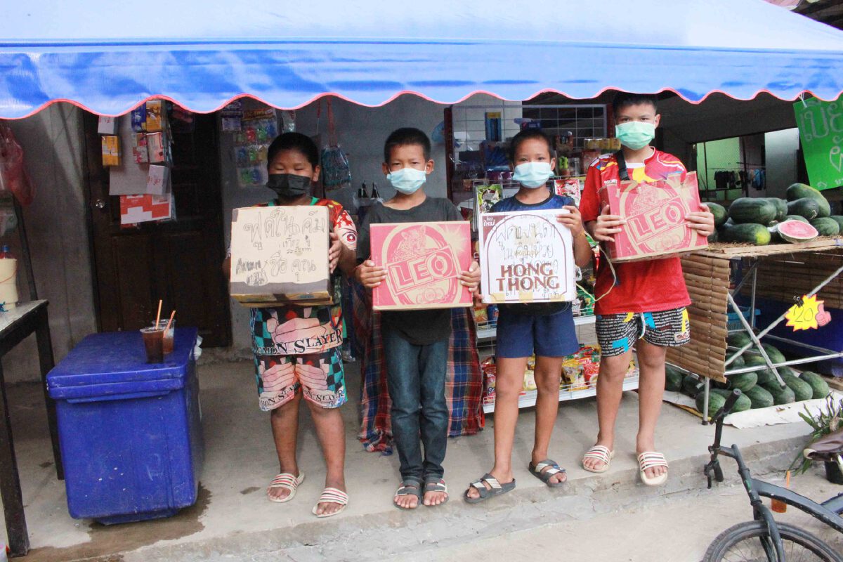 ชื่นชมฟู้ดแพนด้าน้อยปั่นจักรยานรับจ้างส่งอาหารช่วงโควิด-ปิดการเรียน