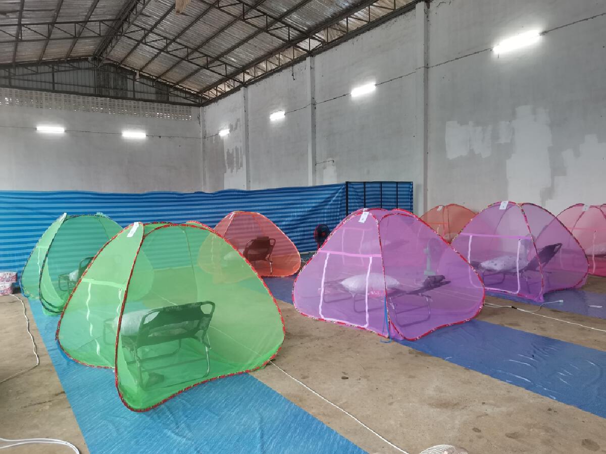 เร่งตั้งสถานที่กักกันผู้ติดเชื้อโควิดชุมชน-พบผู้ป่วยเสียชีวิตอีก2ราย