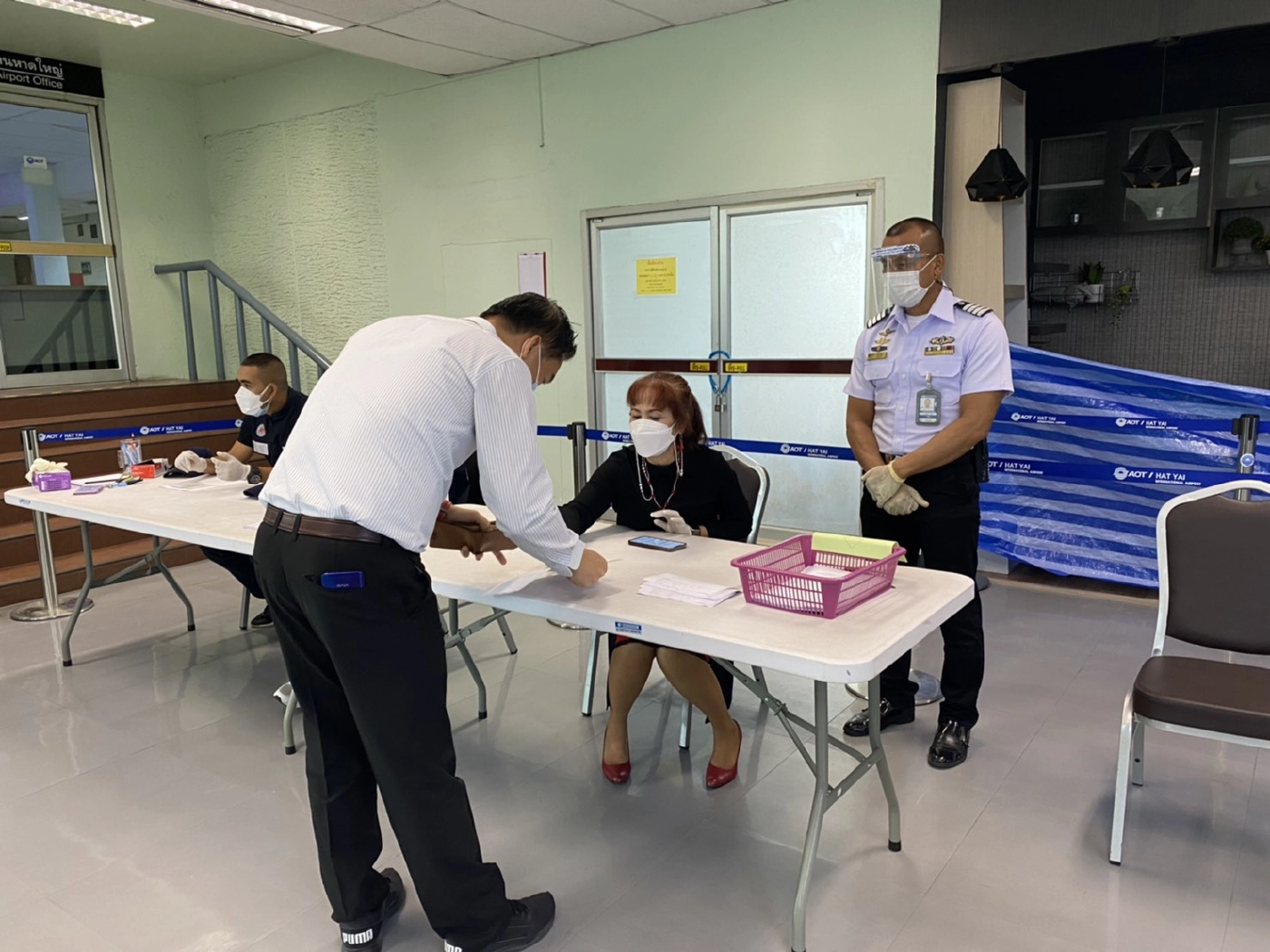 เข้มเดินทางออกจาก 4 จังหวัดใต้ ผู้โดยสาร ทอท. หาดใหญ่ลด