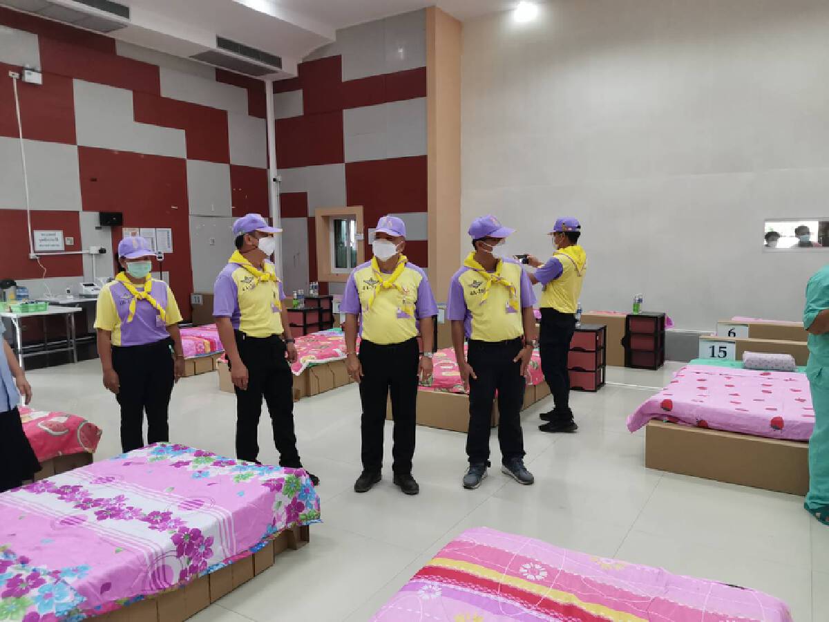 กาฬสินธุ์เปิดรพ.สนามแห่งที่สอง100เตียงรองรับผู้ป่วยโควิดพุ่งต่อเนื่อง