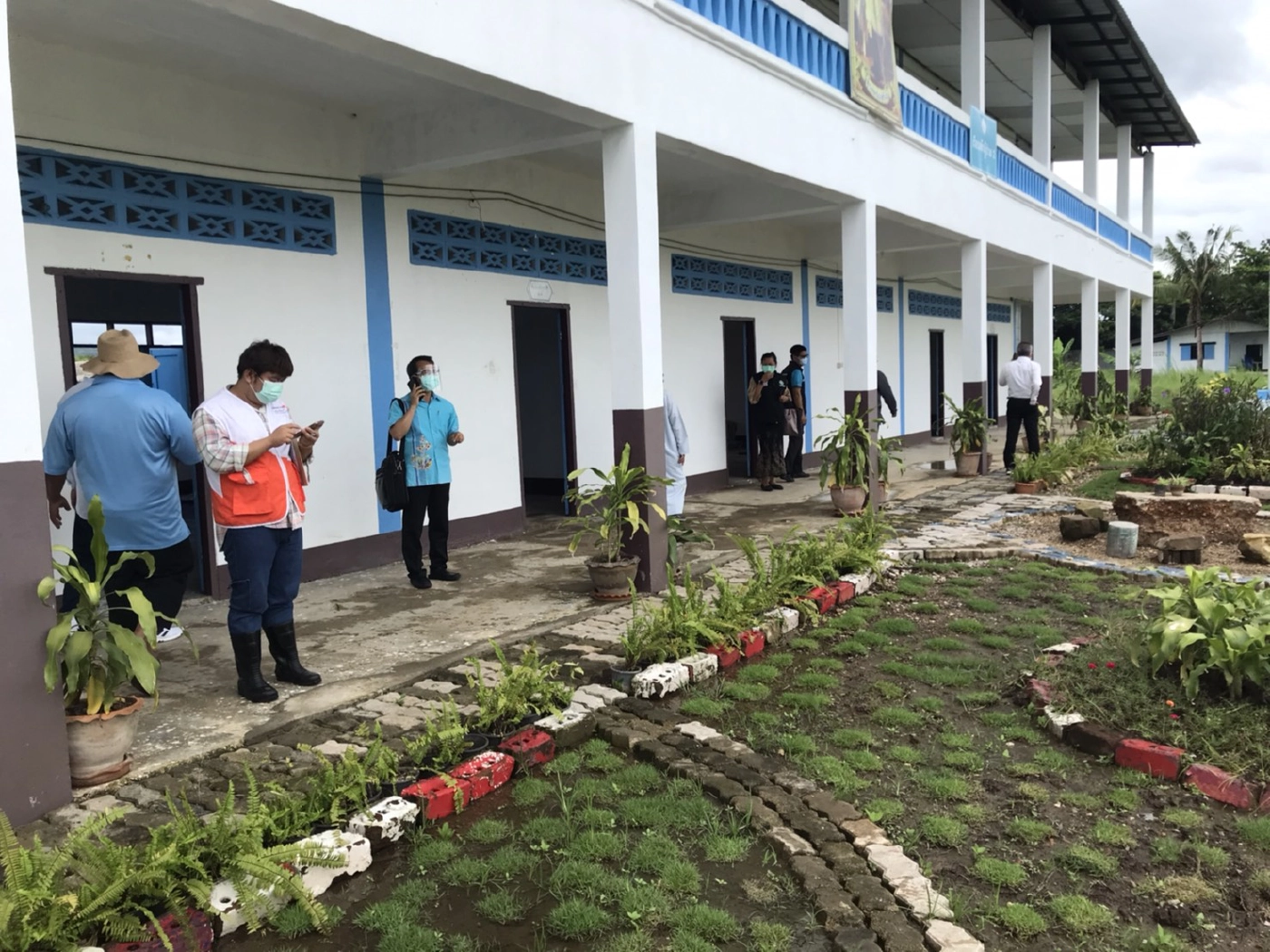 แม่สอดเปิดโรงพยาบาลสนามในเขตชุมชนอิสลามแยกกักผู้ป่วยติดเชื้อ