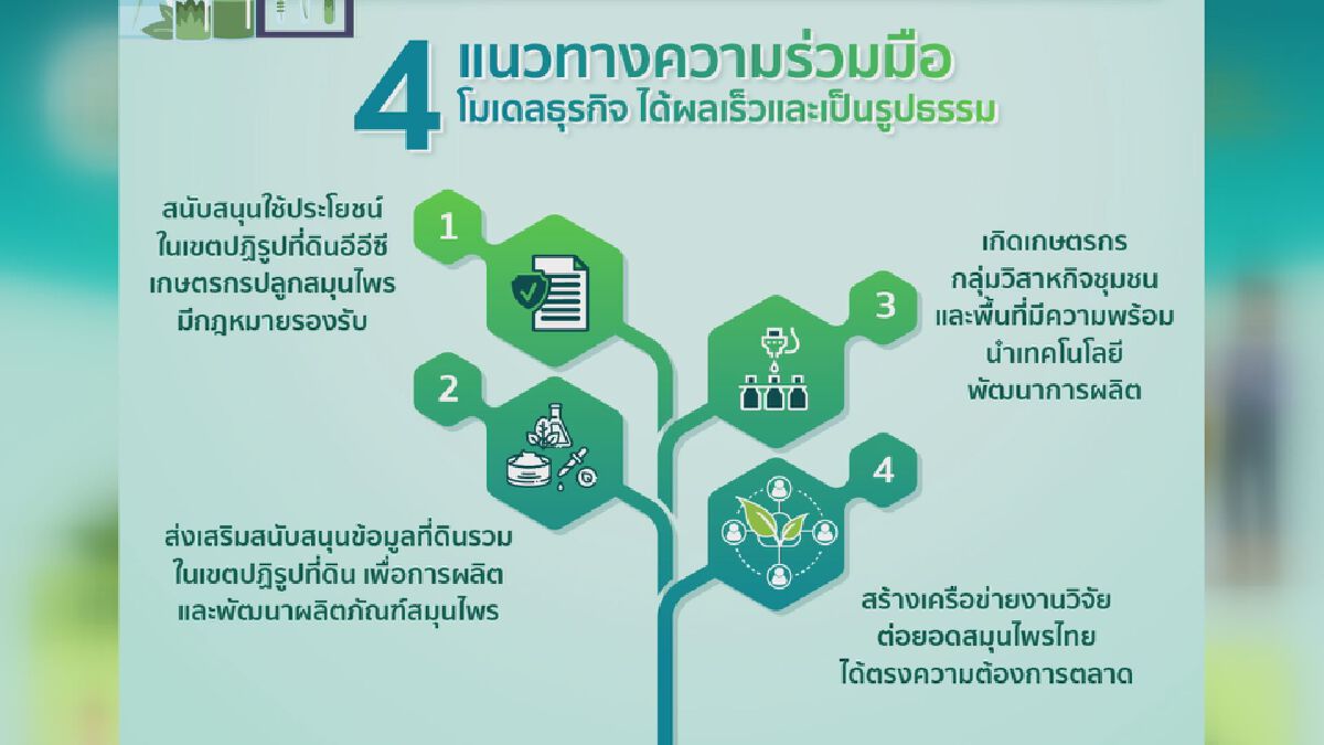 EEC ดึงที่ดิน ส.ป.ก.หมื่นไร่ปลูก กัญชา-กัญชง ส่งออก