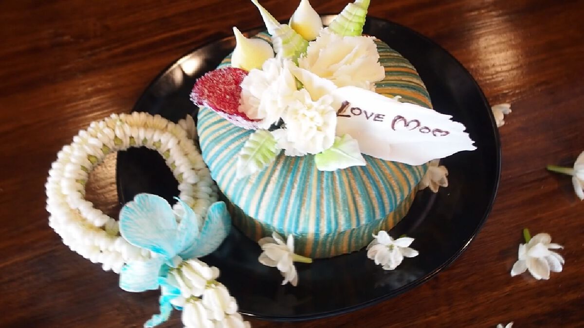 ร้านขนมเชียงใหม่ทำ ครัวซองต์ดอกมะลิ วันแม่