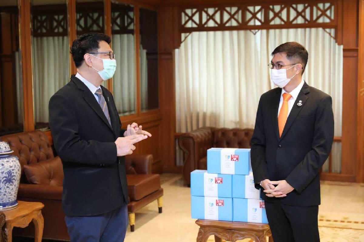 มอบเงินสนับสนุนโครงการ Covid Home Care 
