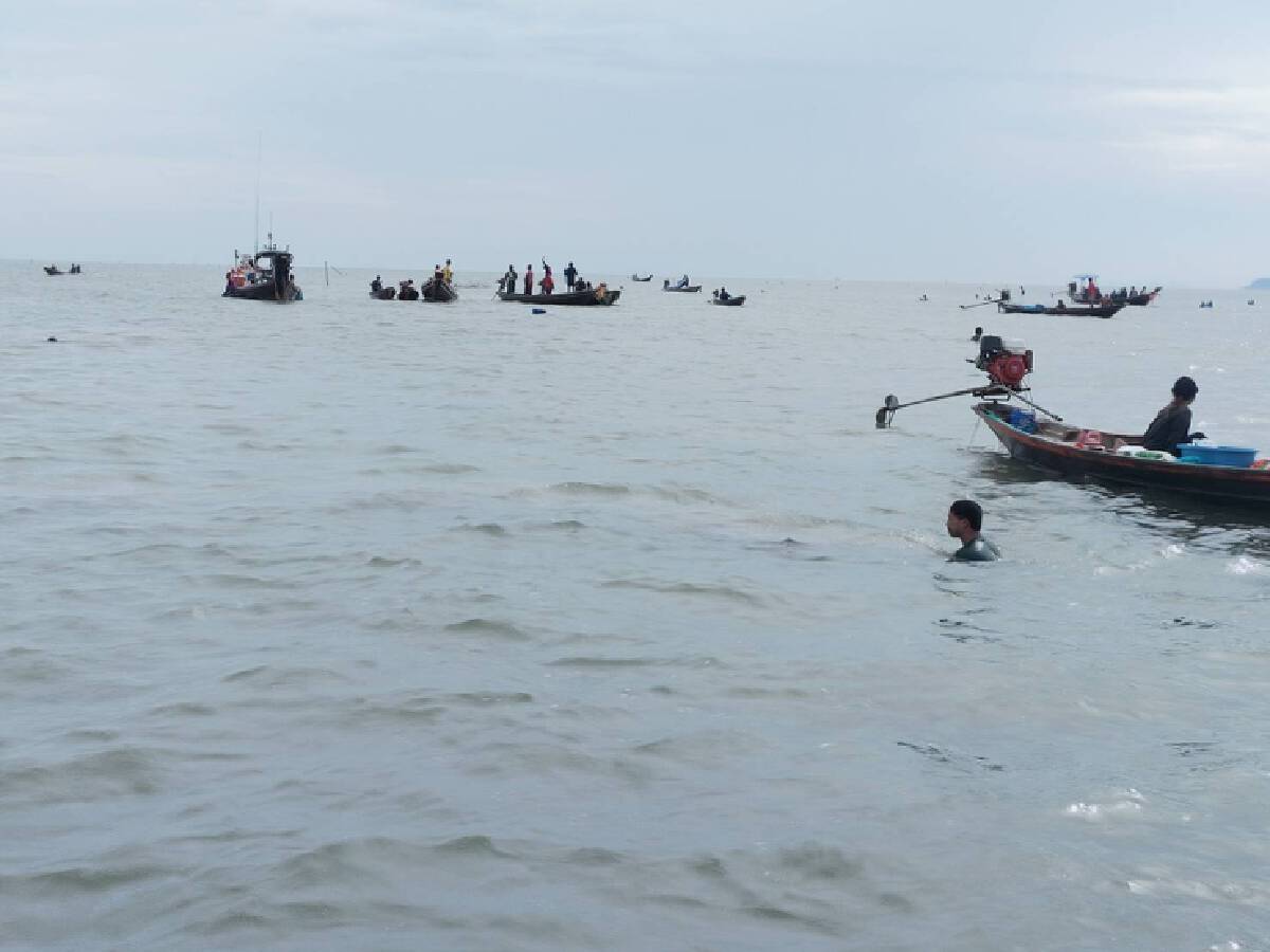 ชาวประมงโวย!ถูกมือดีโรยเศษแก้วในทะเลอ่าวบ้านดอนหวังยึดครองพื้นที่