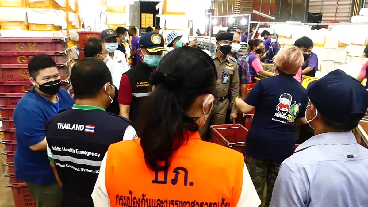 ผู้ว่าฯ เข้ม ตรวจล้งทุเรียน ยันไม่มีเชื้อโควิด19 ติดไปจีน