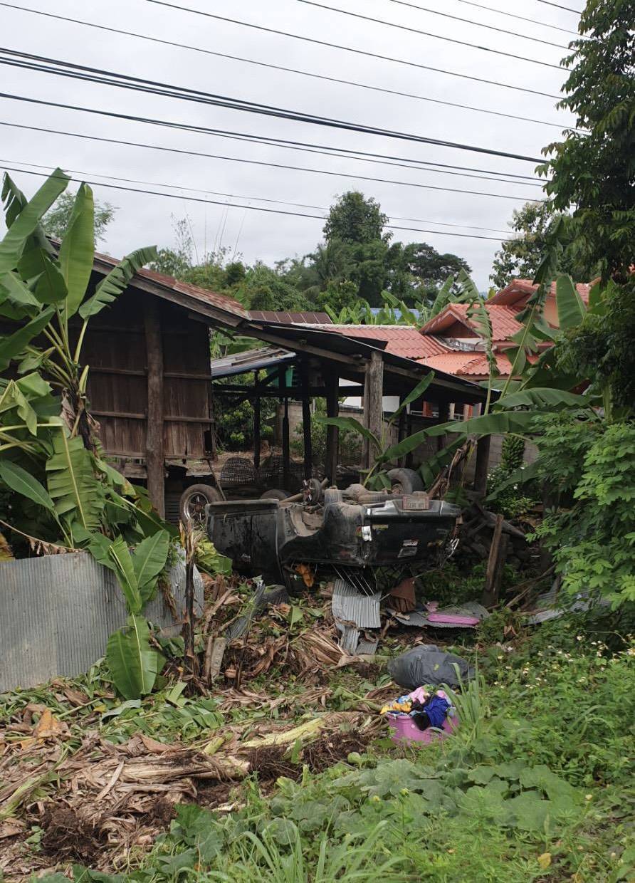 ด่วน!ผู้ใกล้ชิดตรวจหาเชื้อ-2ผัวเมียติดโควิดรถคว่ำ