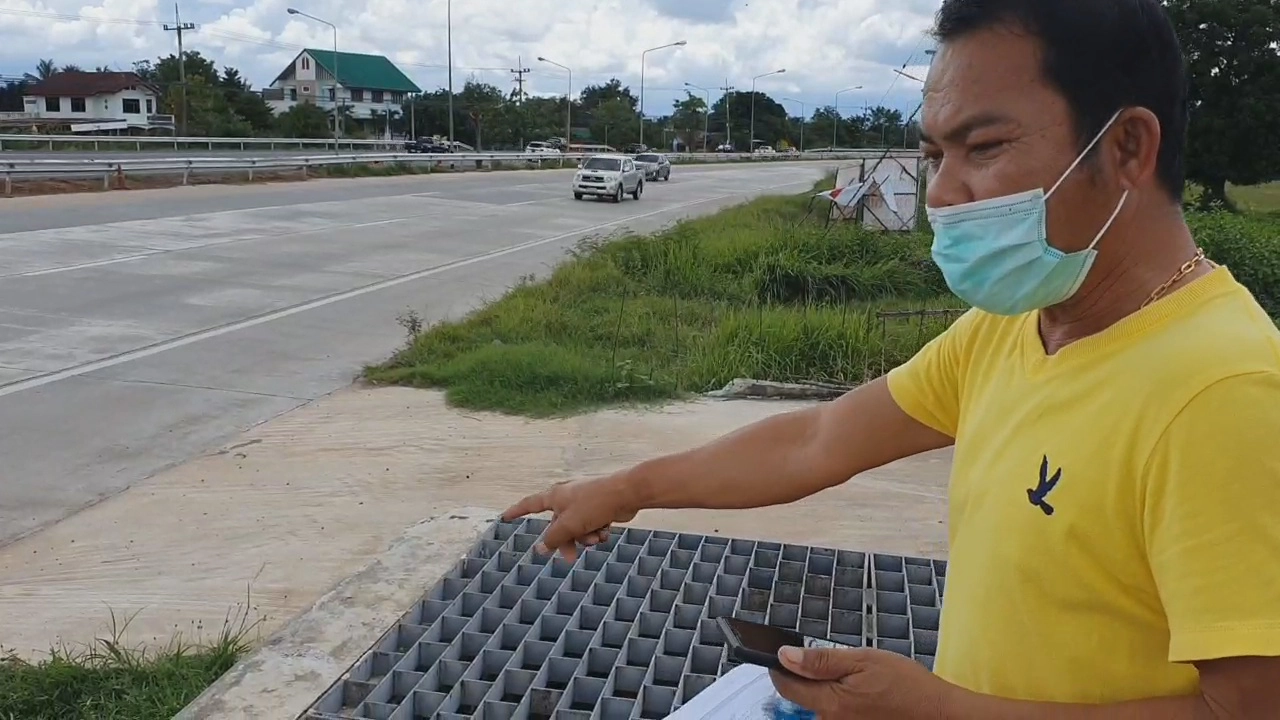 วอนทางหลวงแก้ไขถนนทางโค้งสร้างใหม่ลื่นผิดปกติรถเสียหลักรายวัน