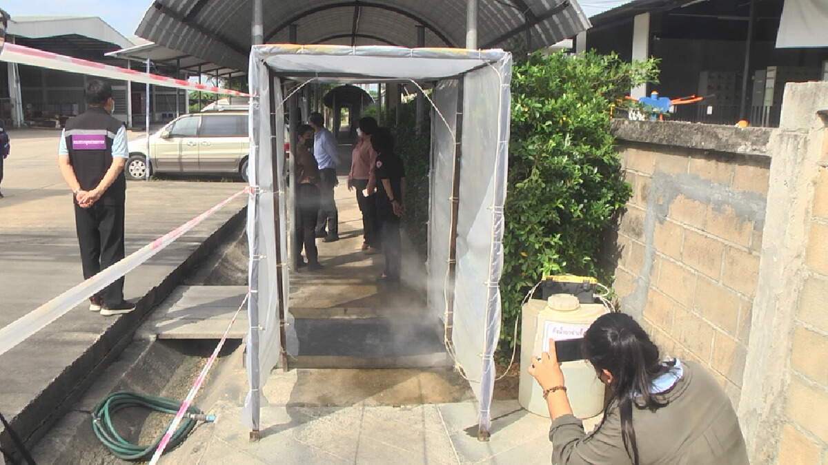 ผู้ว่าฯลำปางนำทีมตรวจรง.-เน้นคุมโควิด