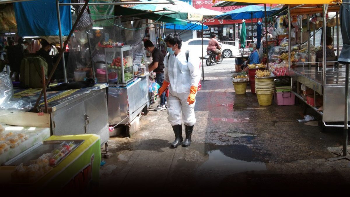 พบตลาด 132 แห่งแพร่เชื้อเผยยอดติดโควิด 1.4 หมื่นรายทั่วประเทศ