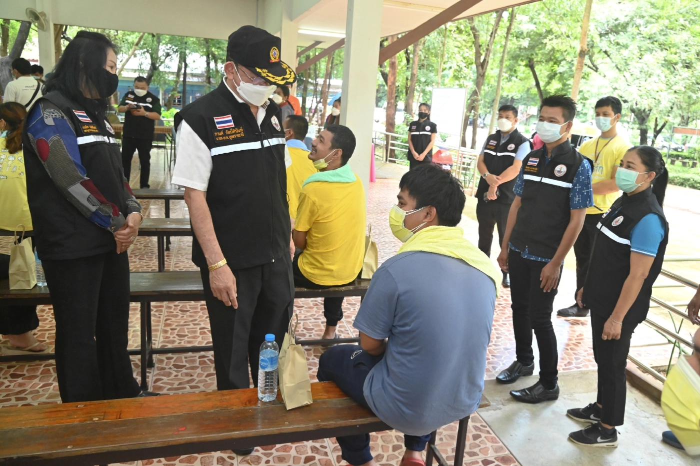 อบจ.อุบลฯลุยฉีดต่อเนื่อง ซิโนฟาร์มแก่ผู้พิการ-ผู้ด้อยโอกาส