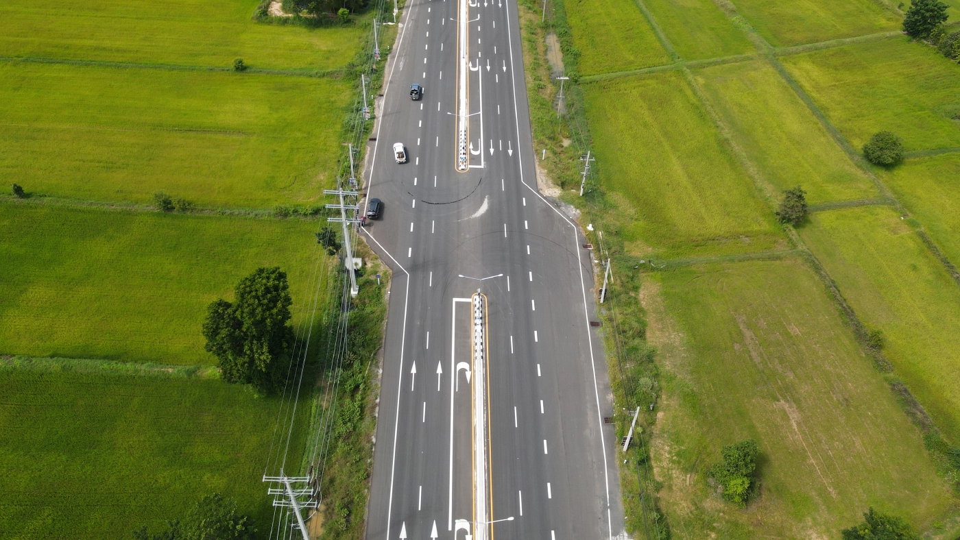 ทางหลวงหมายเลข 214 ตอน อ.ท่าตูม - อ.จอมพระ จ.สุรินทร์