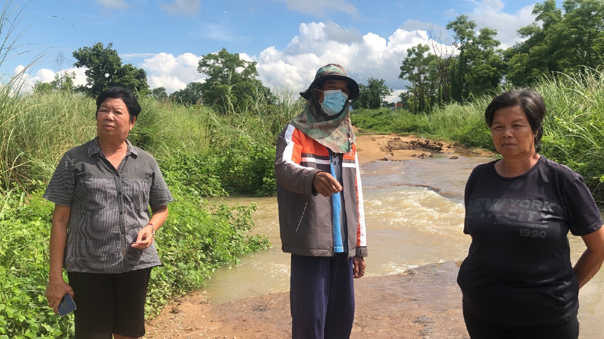 ชาวบ้านสุดทนร้องสื่อ-ทางเบี่ยงถนนผิวดวงจันทร์