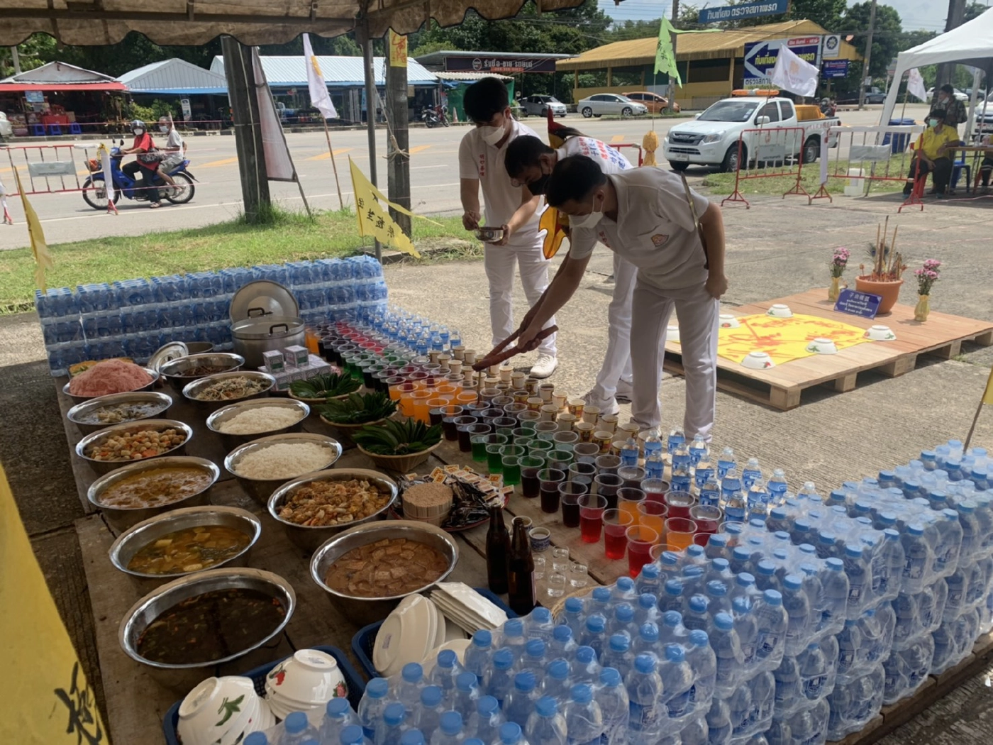 ตรังจัดทิ้งกระจาดเก็บวิญญาณแบบนิวนอมอล