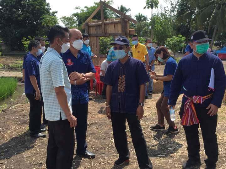 ผู้ว่าฯเลย ลงพื้นที่ตรวจเยี่ยมโครงการโคกหนองนาโมเดล