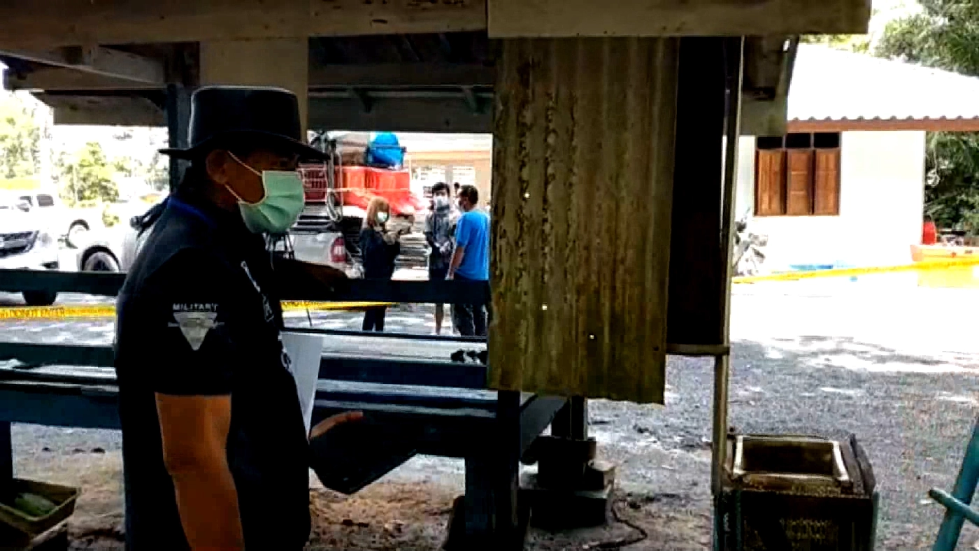 จนท.พิสูจน์หลักฐานเพิ่ม เร่งคลายปมหนุ่มถูกยิงดับคาขนำ