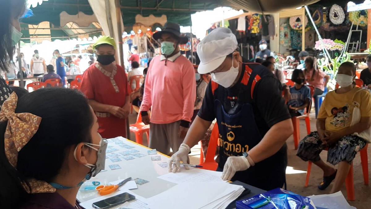 แม่ค้าติดโควิด อ.เสิงสางปิดตลาดสดหวั่นเกิดคลัสเตอร์ใหญ่