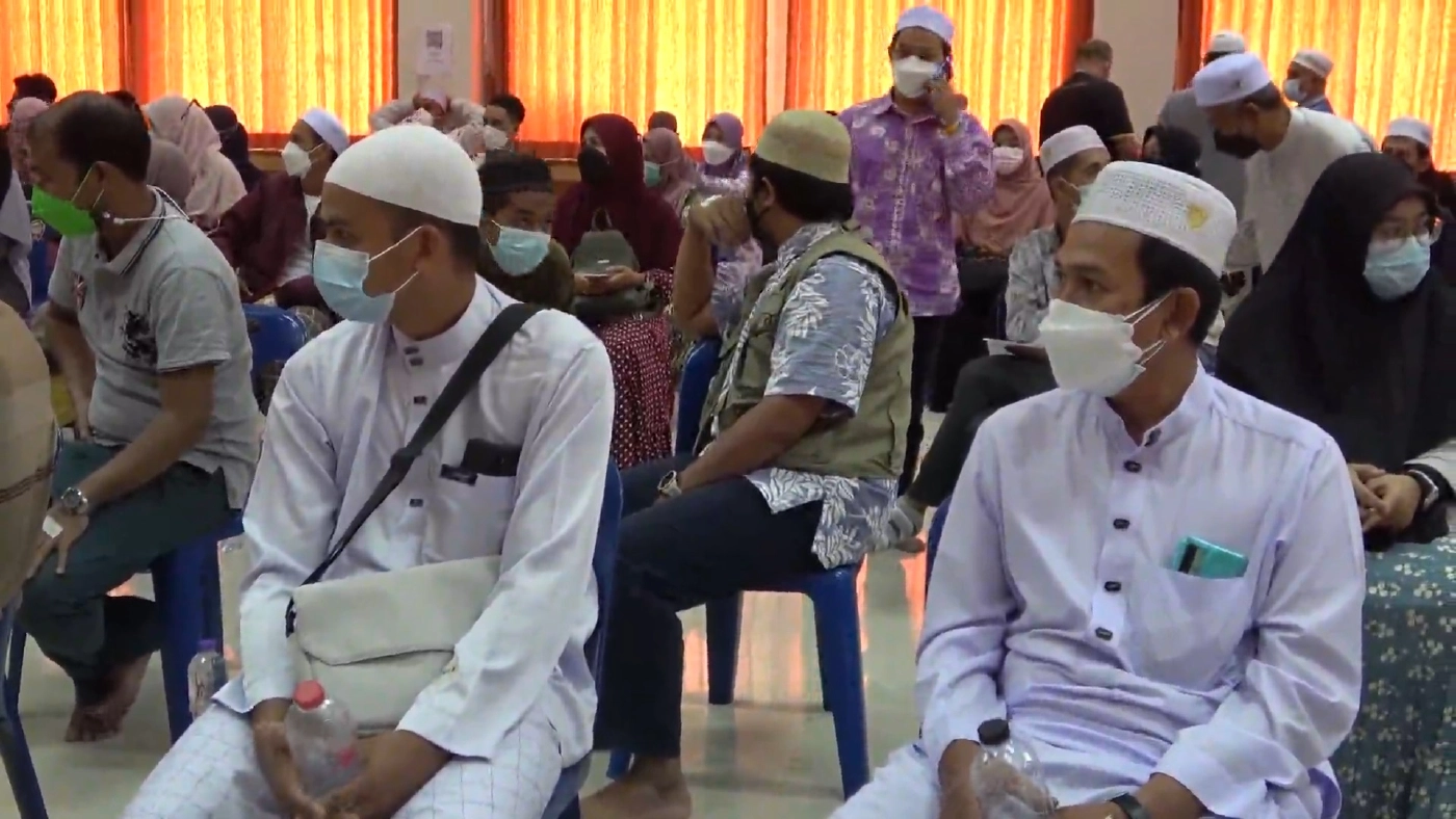 ฉีดวัคซีนผู้นำศาสนา สร้างความมั่นใจวัคซีนปลอดภัย