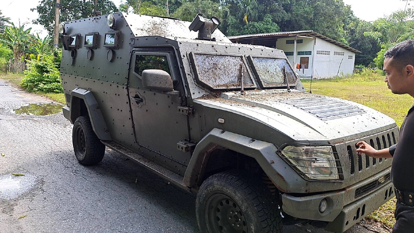 ซุกบึ้ม!! ดักสังหารจนท.รือเสาะรอดหวุดหวิด