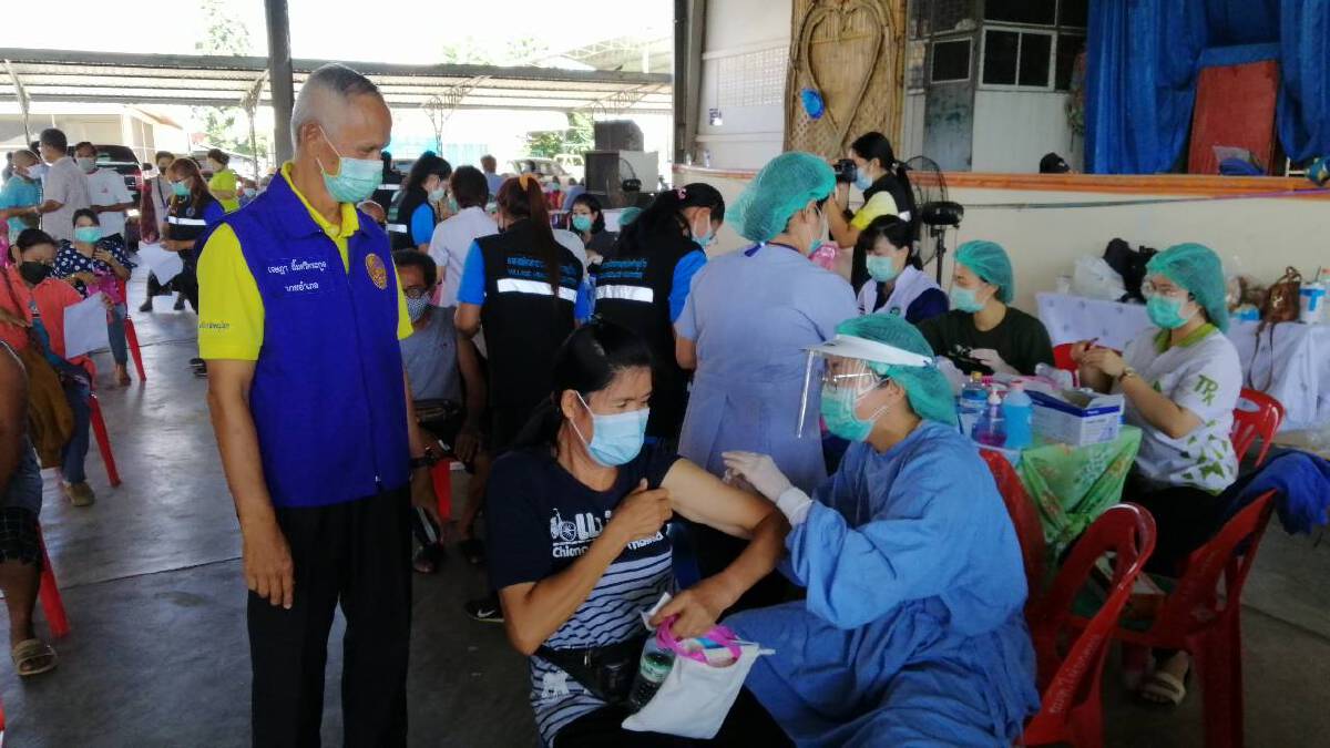 "พิษณุโลก"ระดมฉีดวัคซีนกลุ่มเปราะบางในชุมชน