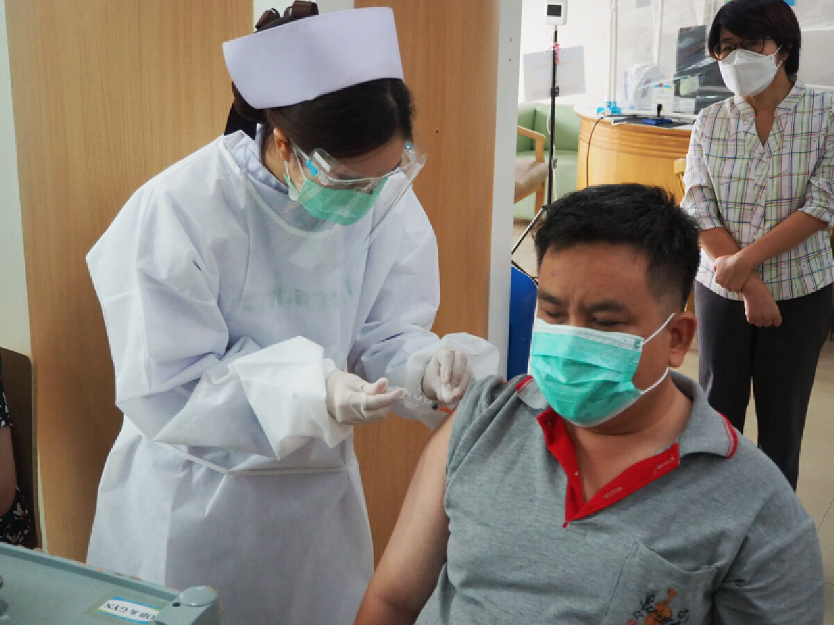 เชียงใหม่ฉีดวัคซีน"ซิโนฟาร์ม”ให้ผู้พิการ