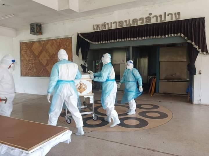 ชาวลำปางติดเชื้อโควิดกลับบ้านดับอีก1ราย 