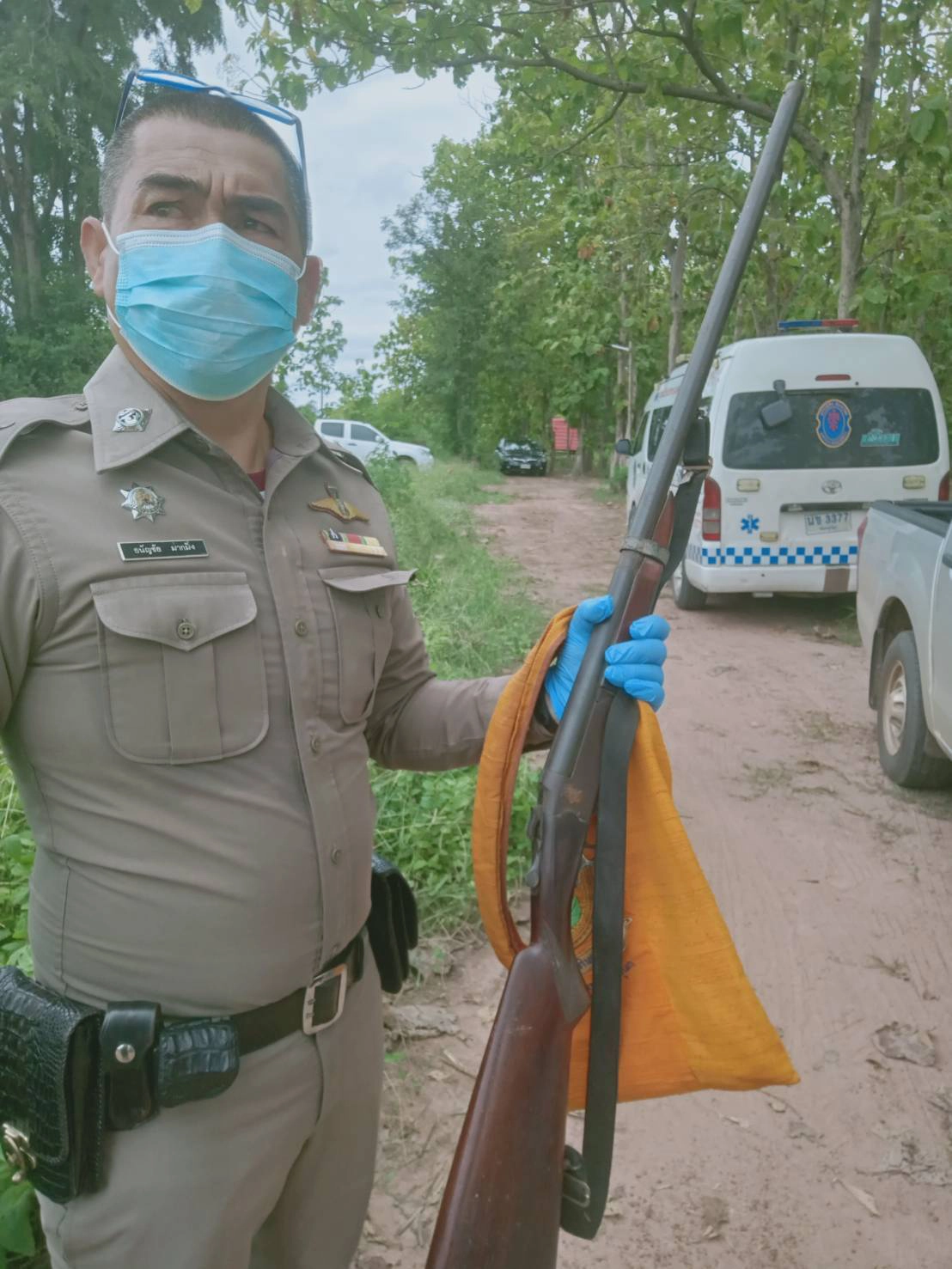 "หลวงพี่"คว้าลูกซองยิงชาวบ้านดับ-เหตุปมทะเลาะยาวนาน