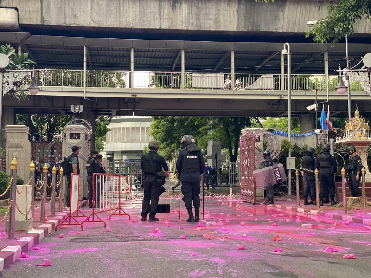 "กฤษณะ" แจงภาพชุมนุมรุนแรง ยันต้องใช้กฎหมาย