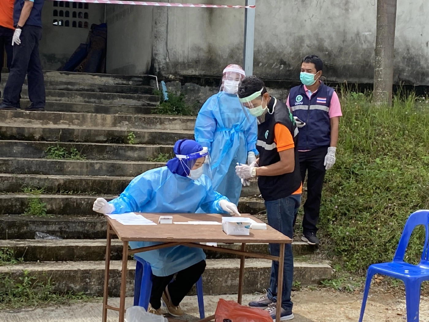 สั่งปิดหมู่บ้านใน อ.ควนโดน สุ่มตรวจเจอติดเชื้อ 7 ราย