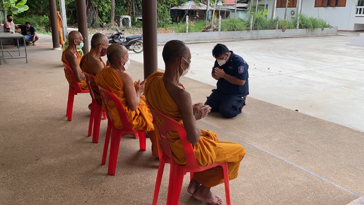 เผาศพโควิดที่ 26 ไร้ญาติ มูลนิธิสว่างจิตต์ฯรับเป็นเจ้าภาพสวดศพ