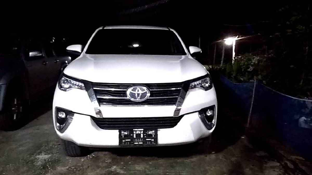 ชื่นชมตำรวจทางหลวงมุกดาหารตามตรวจยึดรถที่ถูกขโมย