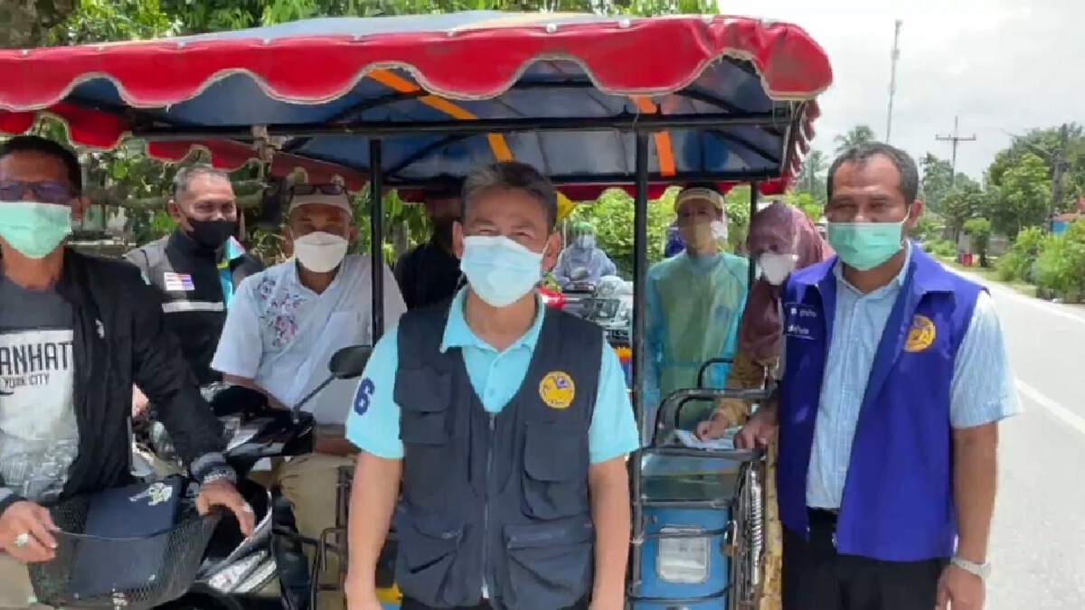 มิติใหม่ สามล้อเดลิเวอรีฉีดวัคซีนชายแดนใต้