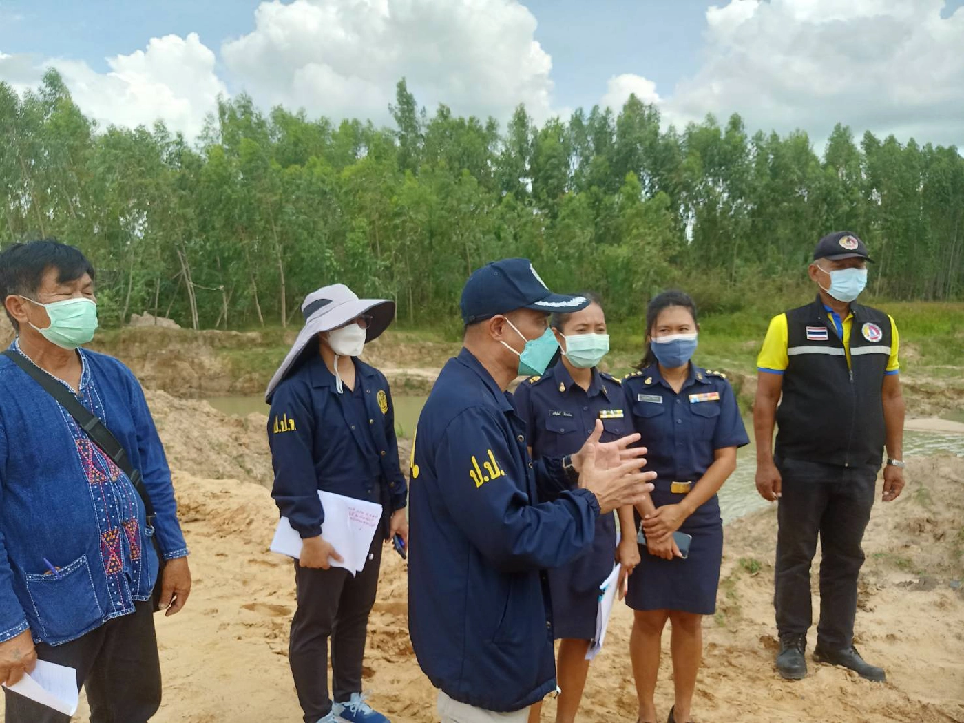 ปปท.ภาค3 ลงตรวจสอบโครงการดินแลกน้ำ หลังชาวบ้านร้องไม่โปร่งใส