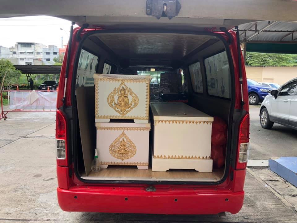 วัดราษฎร์ประครองธรรม เผาศพโควิดวันเดียว 20 ศพ