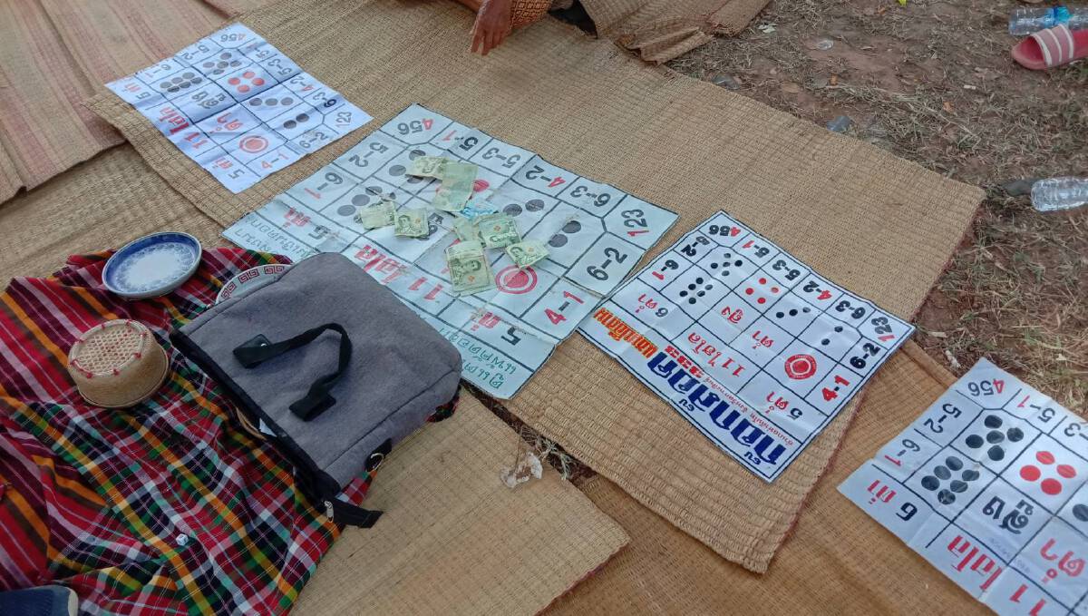ฝ่ายปกครองบุกจับ "บ่อนแม่ป้า" ตั้งวงเล่นไฮโลกลางป่าละเมาะ