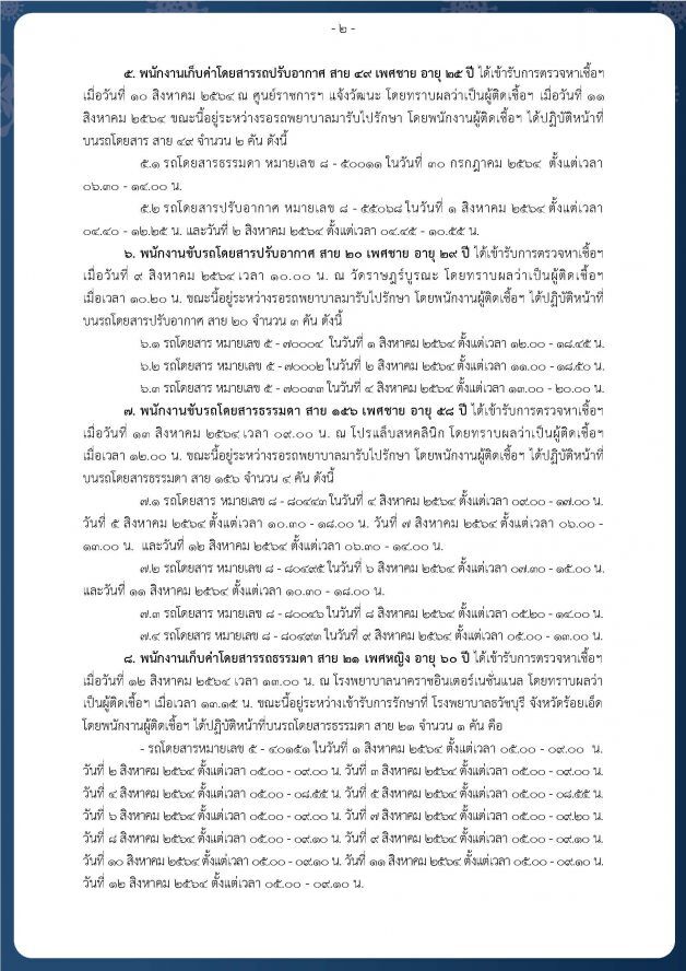 ขสมก. เจอพนักงานติดโควิดเพิ่ม 23 คนสั่งพักใช้รถ 56 คัน